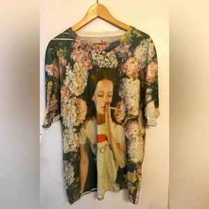 Official LANA DEL REY peyote all over print shirt